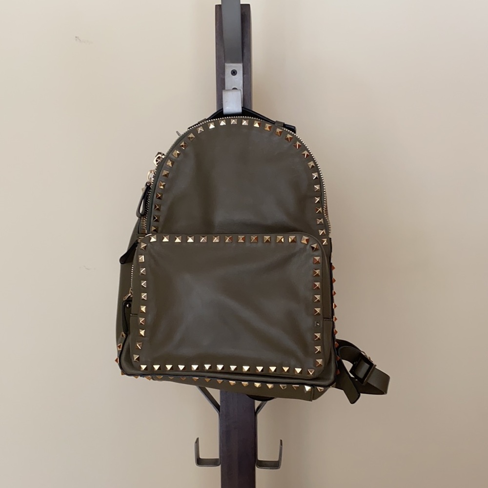Valentino studded collection backpack